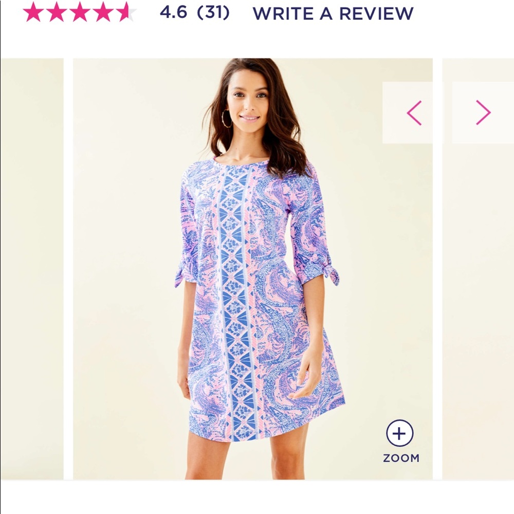 Lilly Pulitzer  Maybe Gator Preston Dress